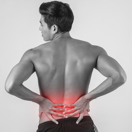 Back or abdominal pain