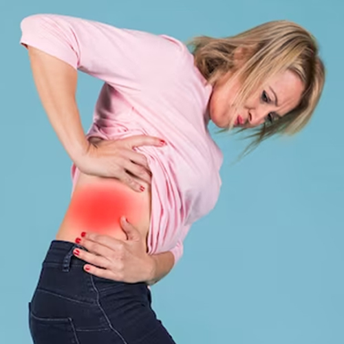 Pelvic discomfort or pain