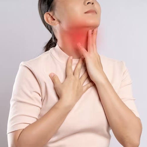 Persistent sore throat